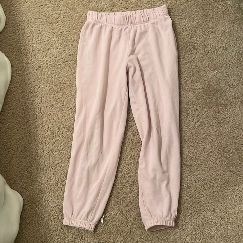 Pink sweatpants